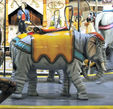 U.S. Merry Go Round Co. 2nd Row Elephant